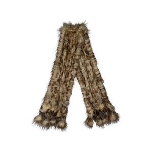 Knit Fur Scarf